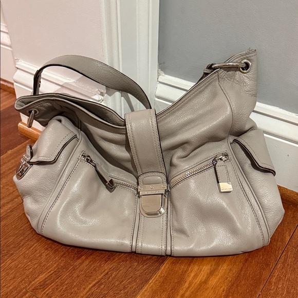 MICHAEL Michael Kors Light Gray Hobo Bag - Picture 1 of 5